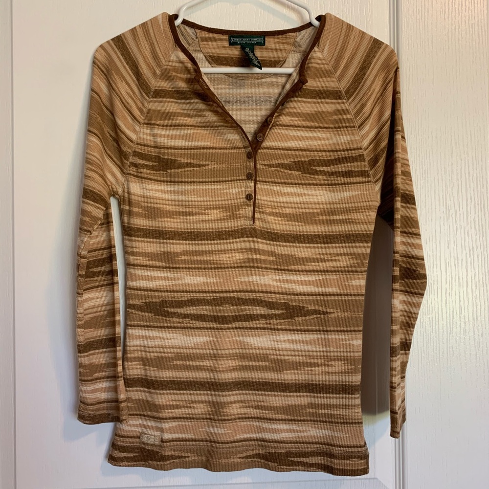 Lauren Ralph Lauren thermal henley XS